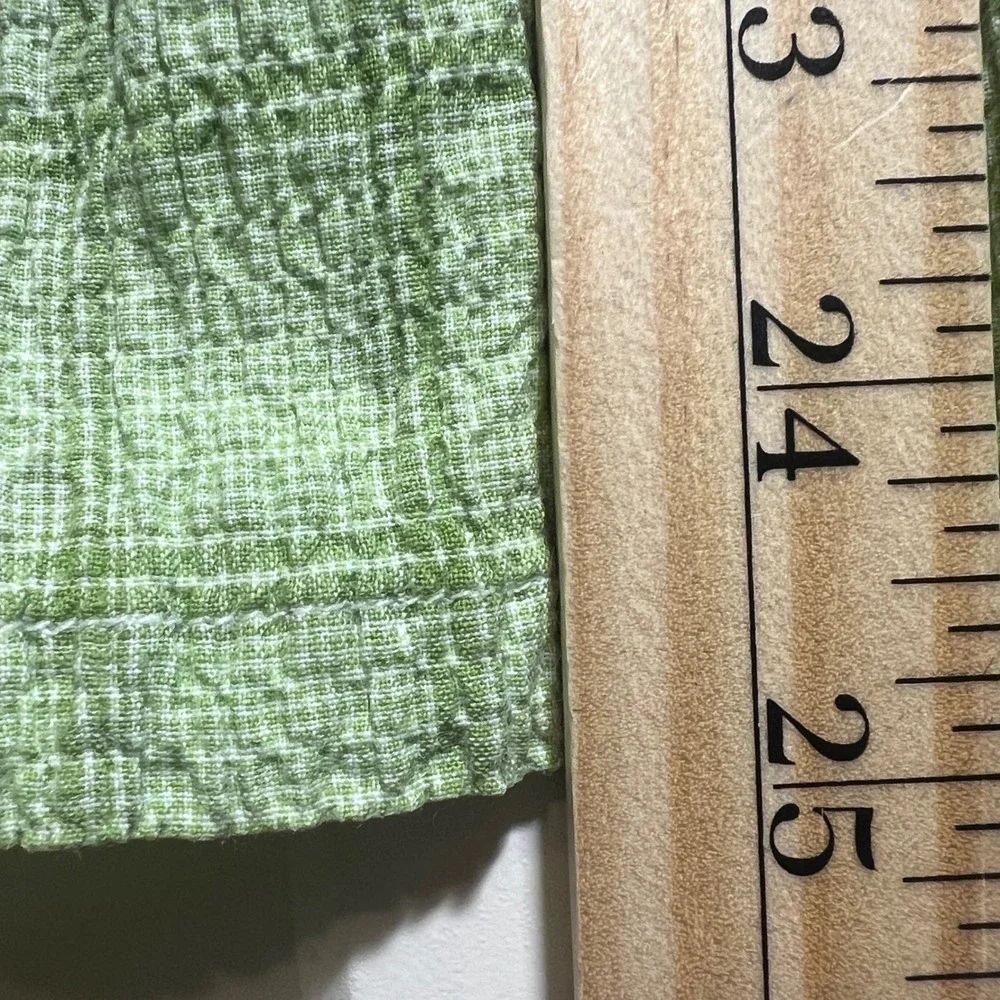 Kangol Sport Jinbei Kimono Lounge Set in Lime Green, Japanese Youth Size 150